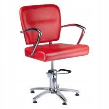 Kadernícke kreslo LIVIO červené BH-6369 Beauty Sys