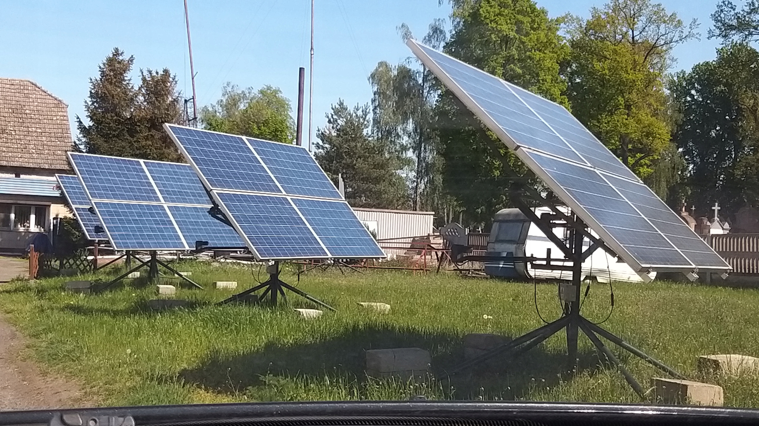 Solar Ground Tracker Solárny sledovač.