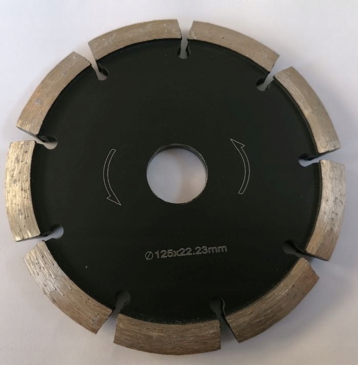 Diamantová rezačka na kameň, priemer 125 mm V typ