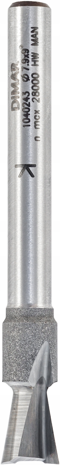 Rybinová fréza na rybiny 25,4 mm HM DIMAR