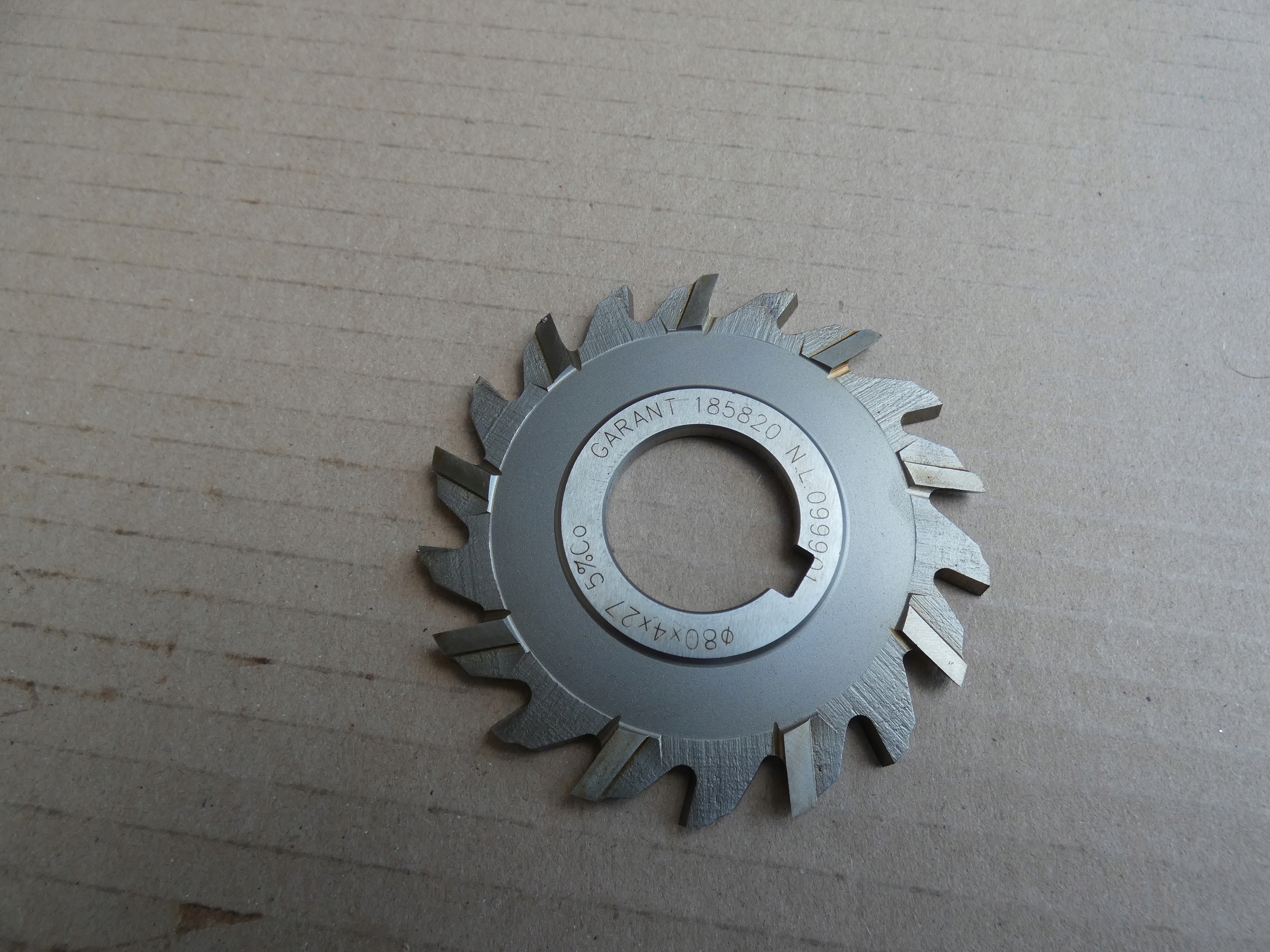 Kotúčová fréza GARANT 80X4x27 mm HSS Co5 kobalt 5%