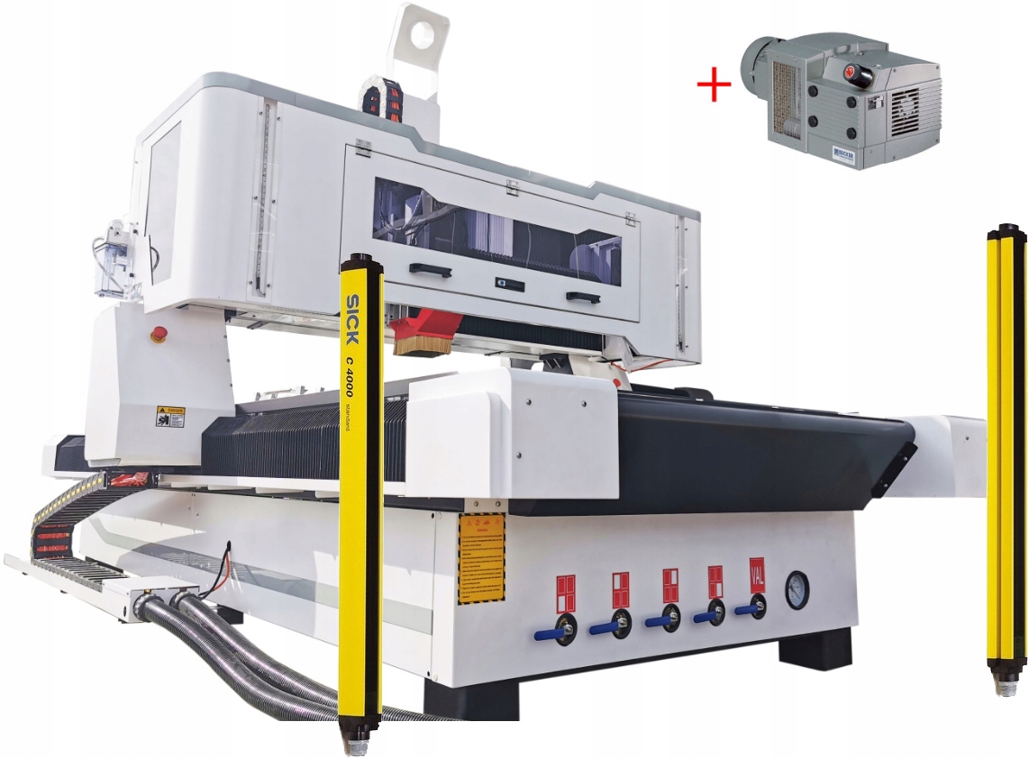 CNC fréza 2140S INDUSTRY ATC 9kW + čerpadlo Becker