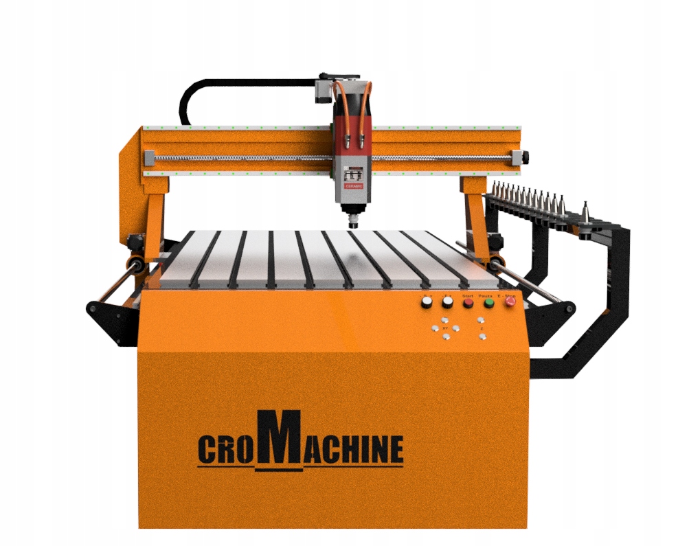 CNC frézka PT2500 ATC 9KW Servo Polska Production