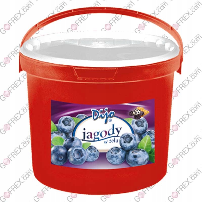 Frużelina Blueberry Dijo 3,2 kg | Ovocný gél
