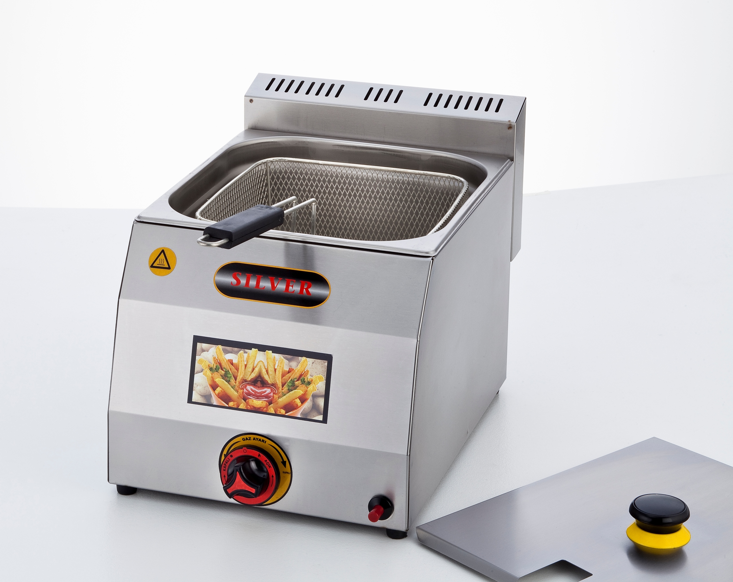 5L Fritéza PLYNOVÁ Fritéza