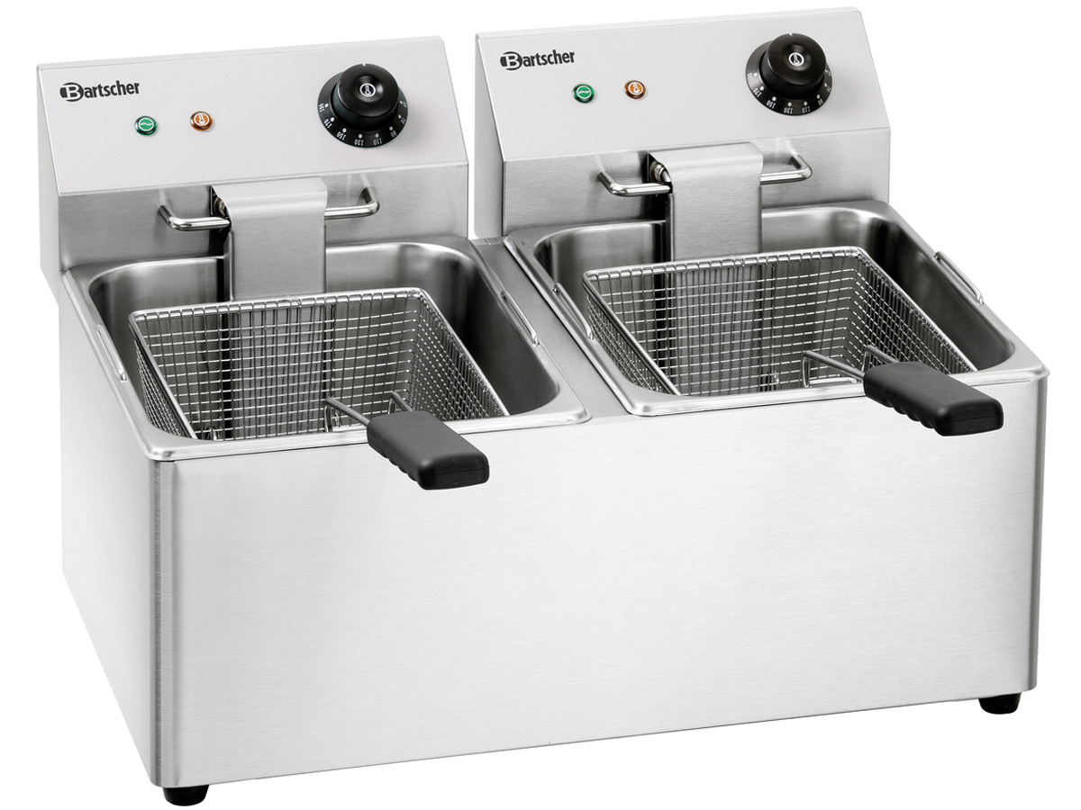 Bartscher 2 x 8 l. 16 litrová fritéza SNACK IV 4