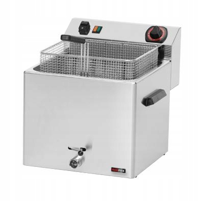 Elektrická fritéza REDFOX FE-10T 11 l s kohútikom