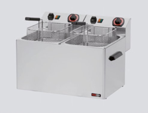 Elektrická fritéza REDFOX FE-77 2x8 l, 230V