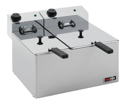 Elektrická fritéza, kapacita 5 l + 8 l