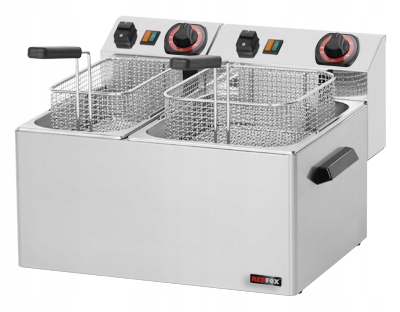 Elektrická fritéza, kapacita 8 l + 5 l