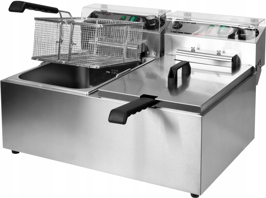 Dvojitá fritéza 2x 17 litrov l. 400 V 15 20