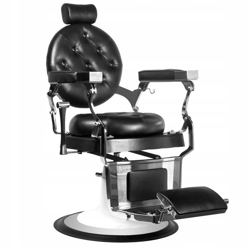 EMPERÁTOR GABBIANO BARBER CHAIR ČIERNY