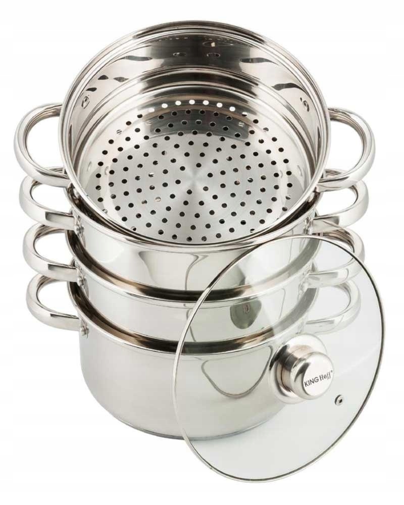 KINGHOFF STEAM POT 5 ELEM. 20 cm KH-3322