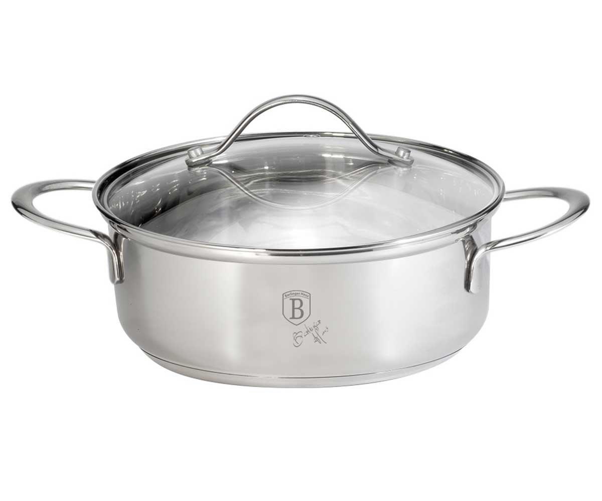 OCELOVÁ KASEROLA 10L BERLINGER HAUS BH-6283