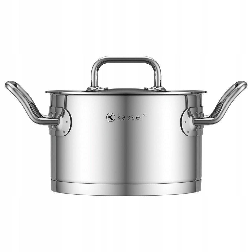 6,4L OCELOVÁ KASEROLA KASSEL PRO CHEF 93036 KASSEL