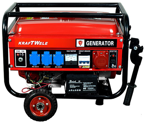 GENERÁTOR SADA GENERÁTOROV 6,5 KVA / 400V / AVR