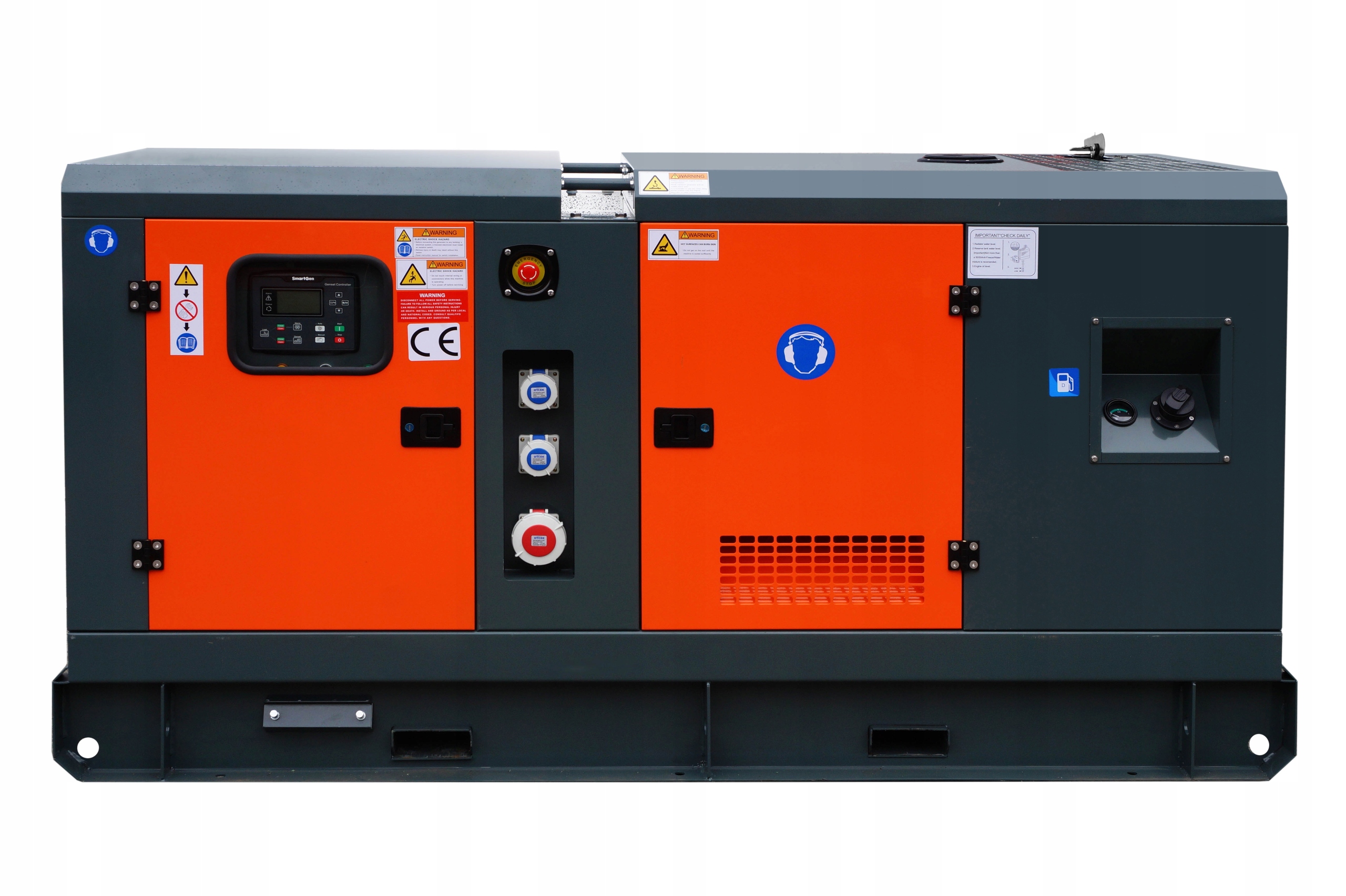 Stacionárny trojfázový elektrocentrál KraftTWele 22400 W naftový olej