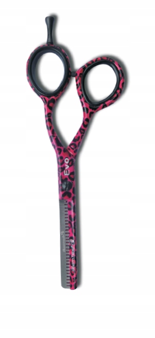 GLAMTECH Pink Leopard riediace nožnice 5,5 palca