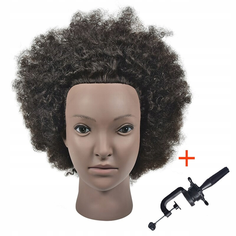 HLAVA KADERNÍKA - AFRO ČIERNA ČIERNA + RÚČKA