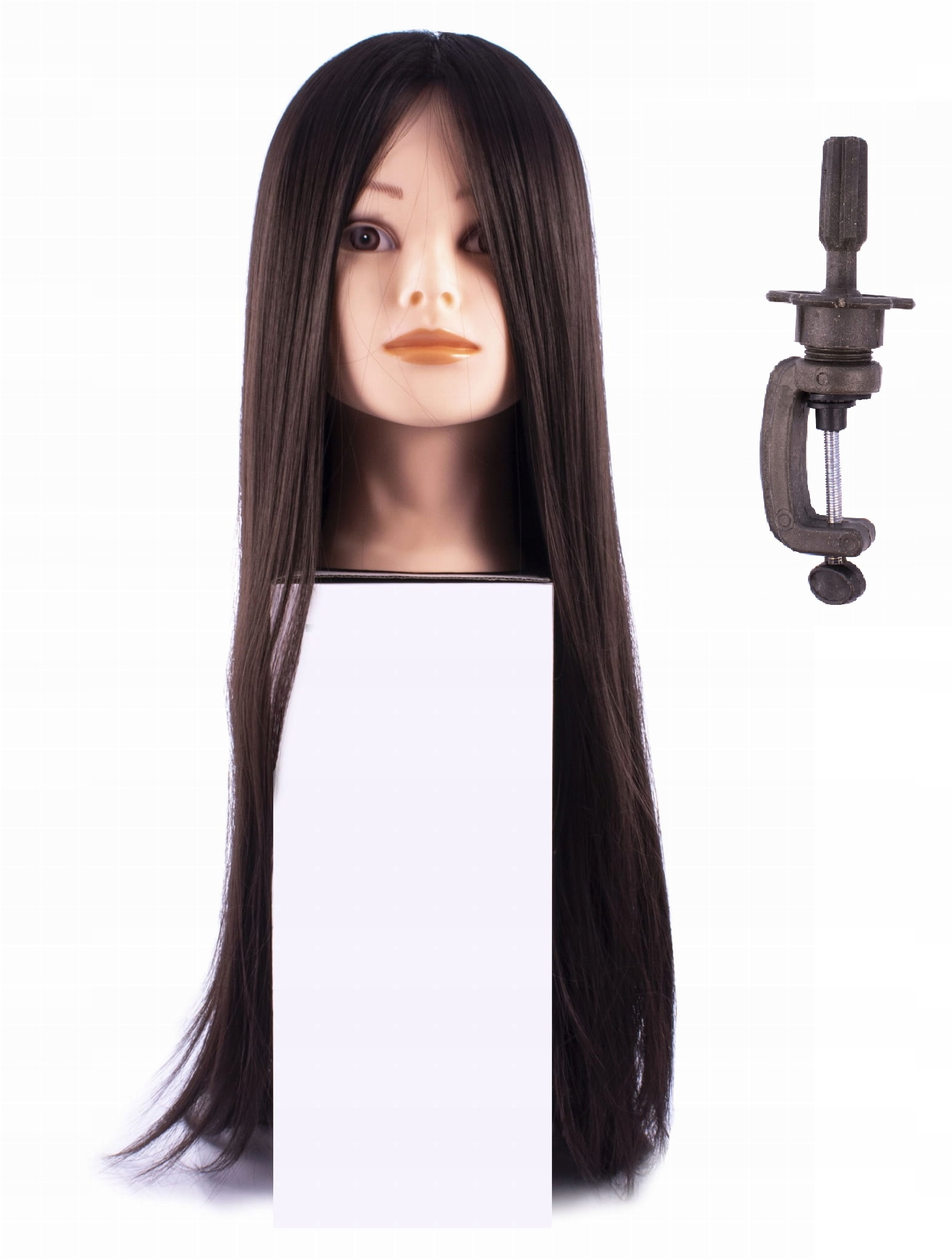 TRÉNINGOVÁ HLAVA KADERNÍCKA HLAVA 60cm + STOJAN