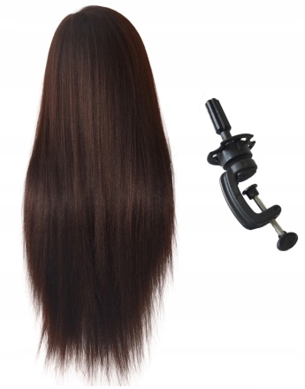 HEAD Hairdresser HEAD dlhé vlasy HNEDÉ 75 cm