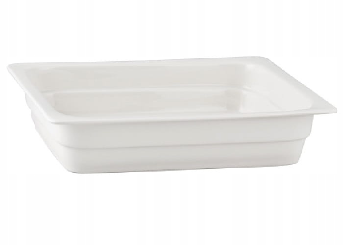 GN 1/2 porcelán biely 33,5x26cm 2 ks RAK