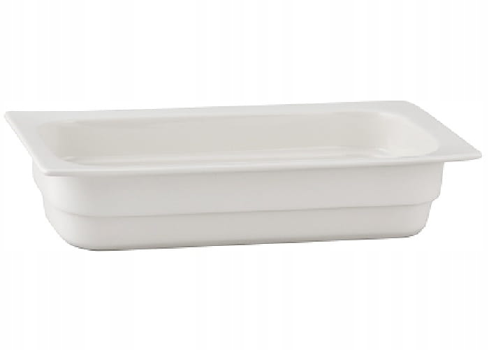 GN 1/3 porcelán biely, výška 22mm, balenie 6 RAK