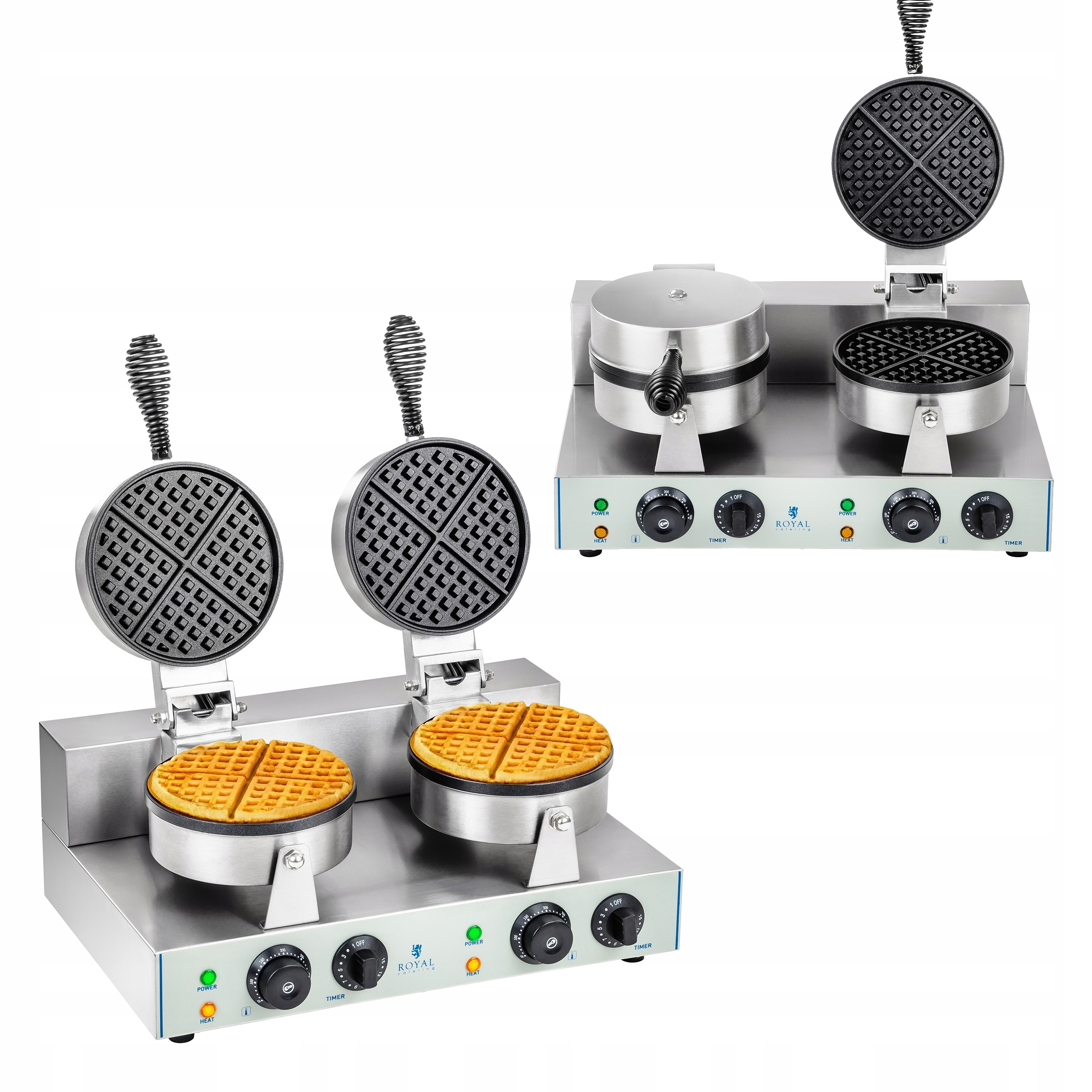 Výrobník oblátok 8 oblátok vynikajúce oblátky 17 cm SILNÉ 2600 W