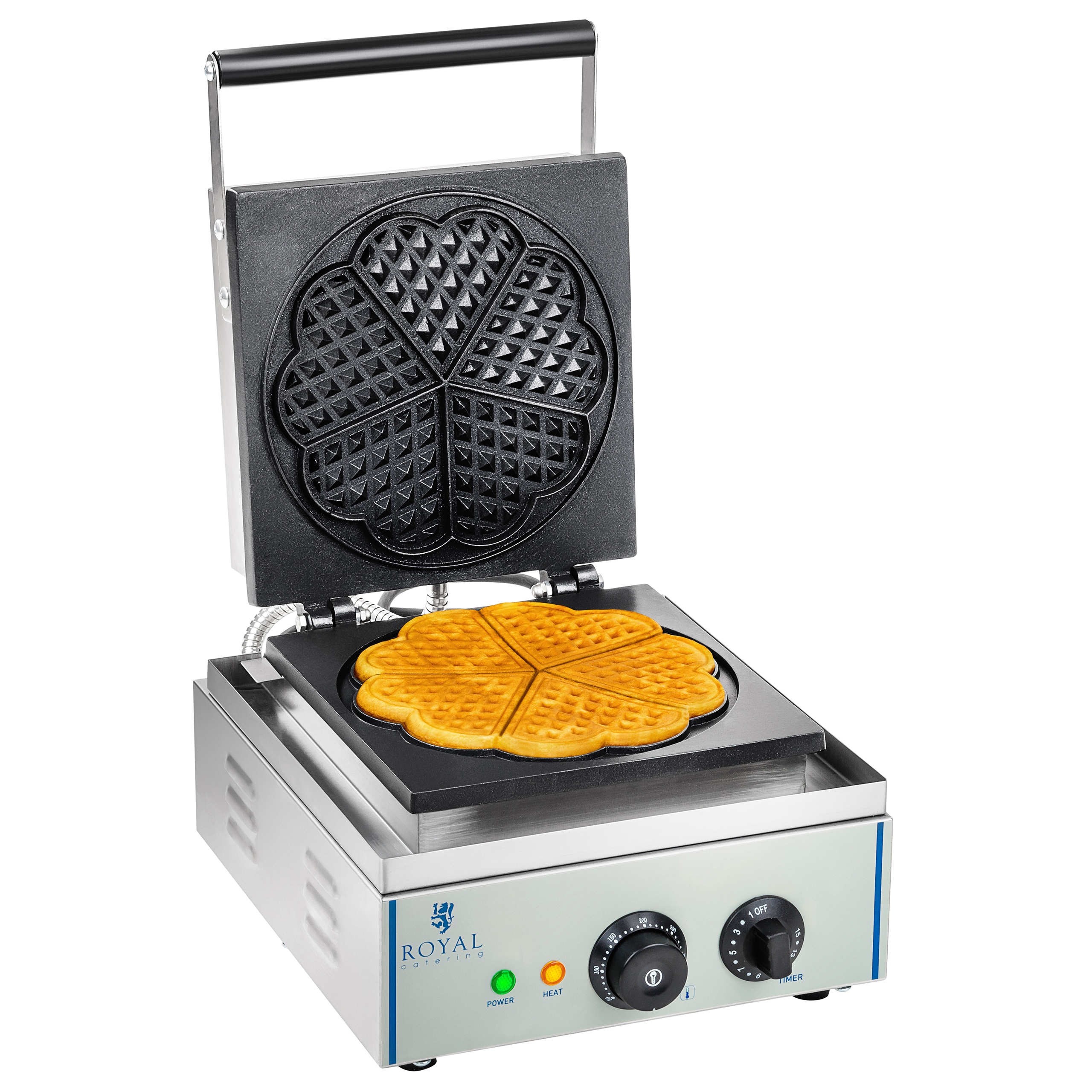 1 500 W GRILOVÝ WAFFLER 1 ALEBO 5 CHUTNÝCH VOFLÍK