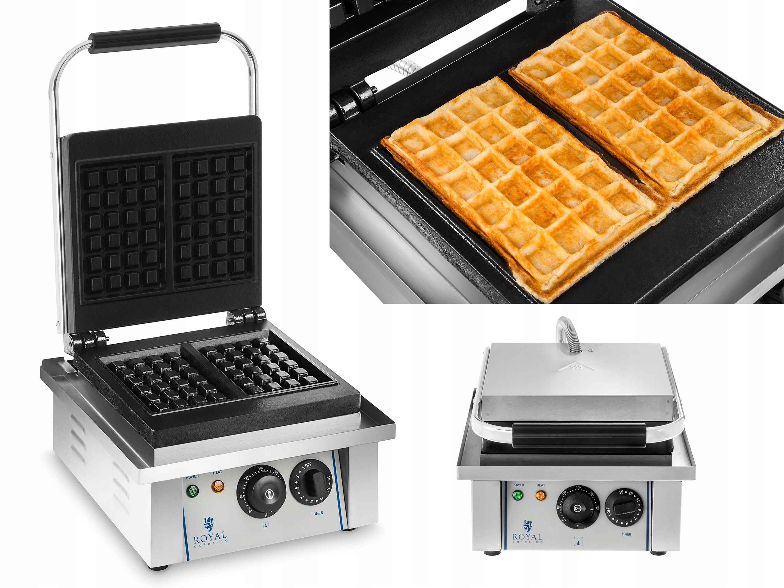 SILNÝ GRIL 2000 WAFLE V TUHEJ NEMČINE