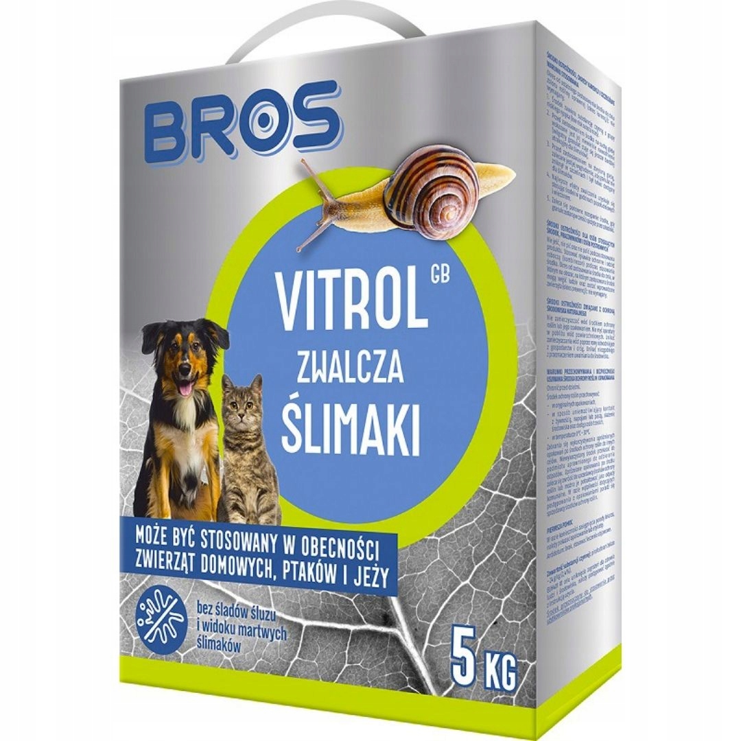 Bros Vitrol GB jed na slimáky 5 kg