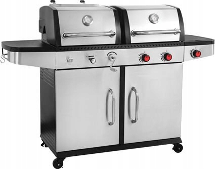 GRIL NA UHLIE, PLYN 2v1 8,2 kW INOX YATO YG-20030