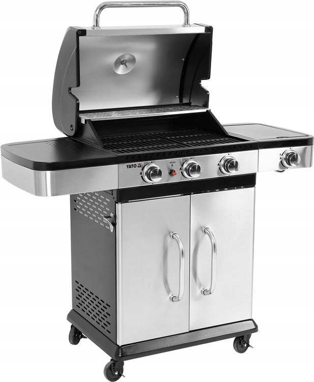 3 + 1 PLYNOVÝ GRIL 11,5 kW YATO YG-2000 2