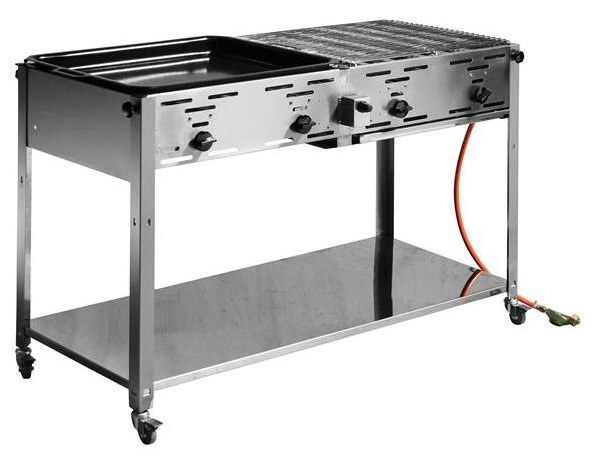 PLYNOVÝ GRIL, 4 HORÁKY, 22 KW MASTER QUATTRO