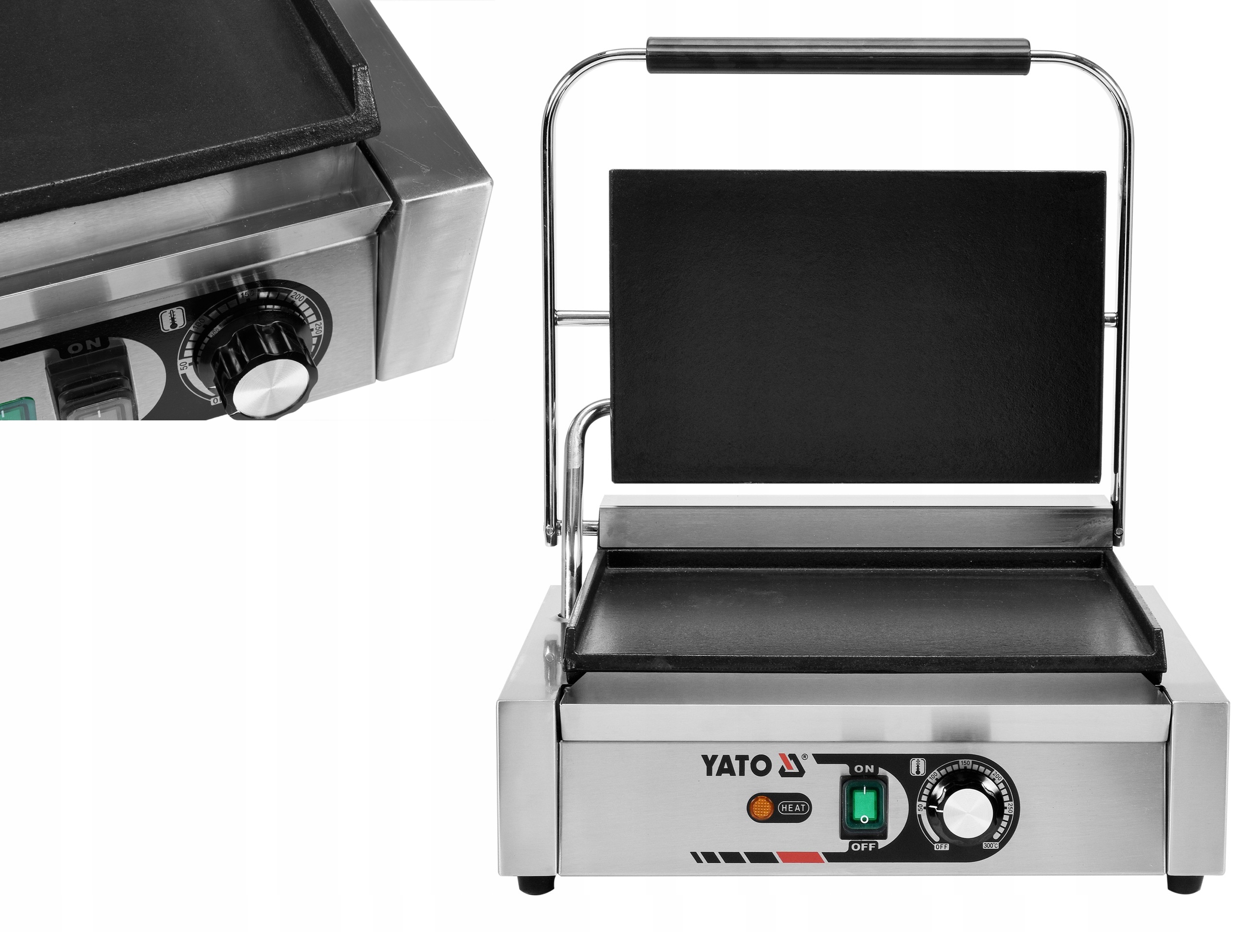 KONTAKT GRIL PANINI FLAT TOAKER 2,2kW YATO
