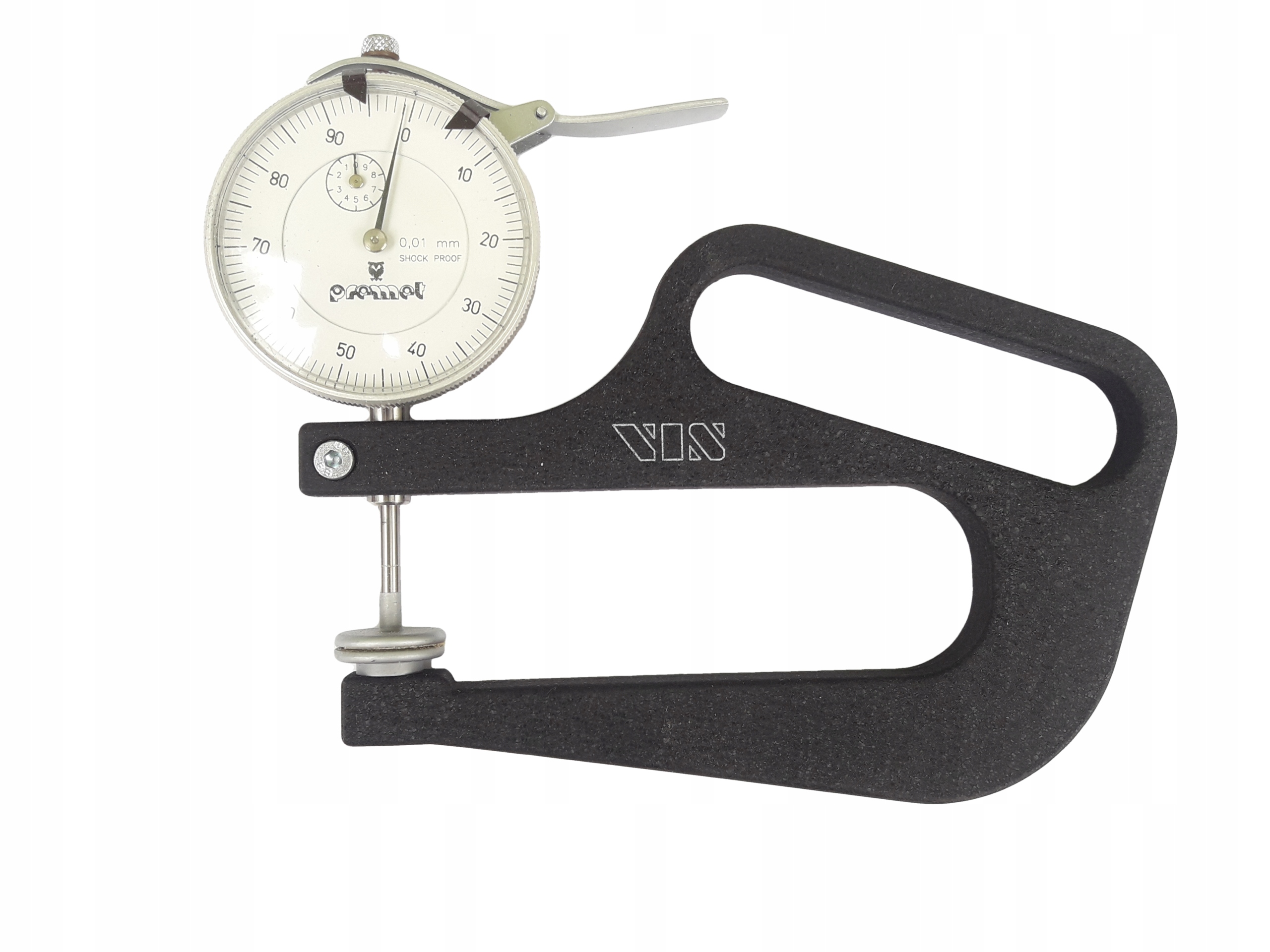 HUSTOTOMER 0-10 / 0,01 mm VIS 144-A1