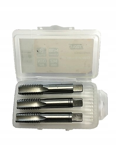 ZÁVIT NA ZÁVIT M2 HSS M20 x 2,50 SADA 3 KUSY AWTOOLS