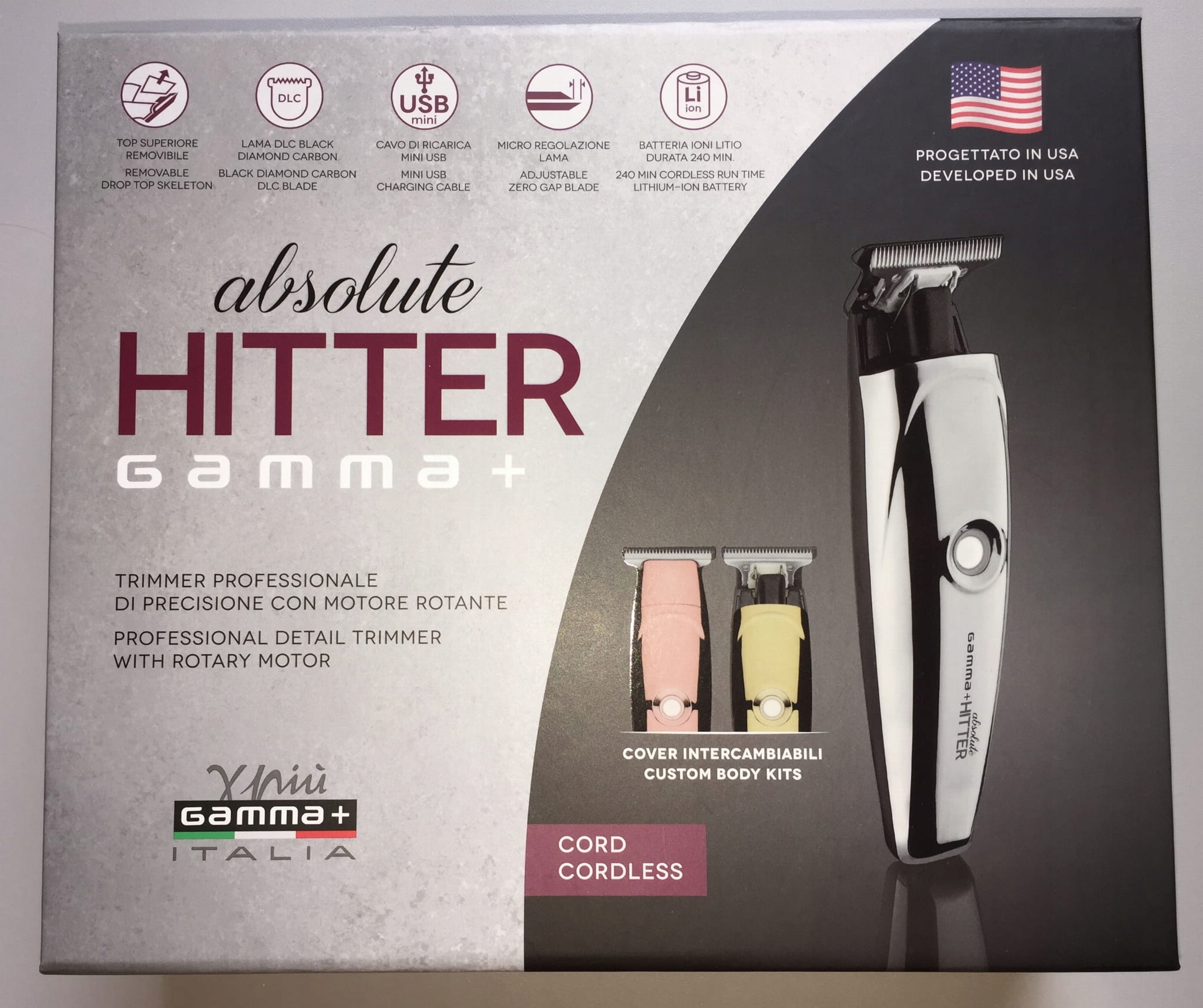 Gamma Piu Absolute Hitter TRYMER + vymeniteľné kryty