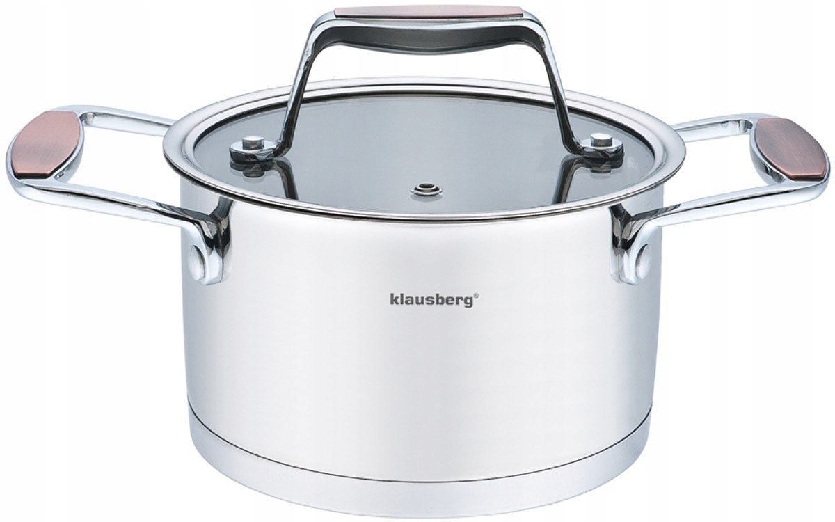 18/10 oceľový hrniec KLAUSBERG KB-7228 24cm 6L