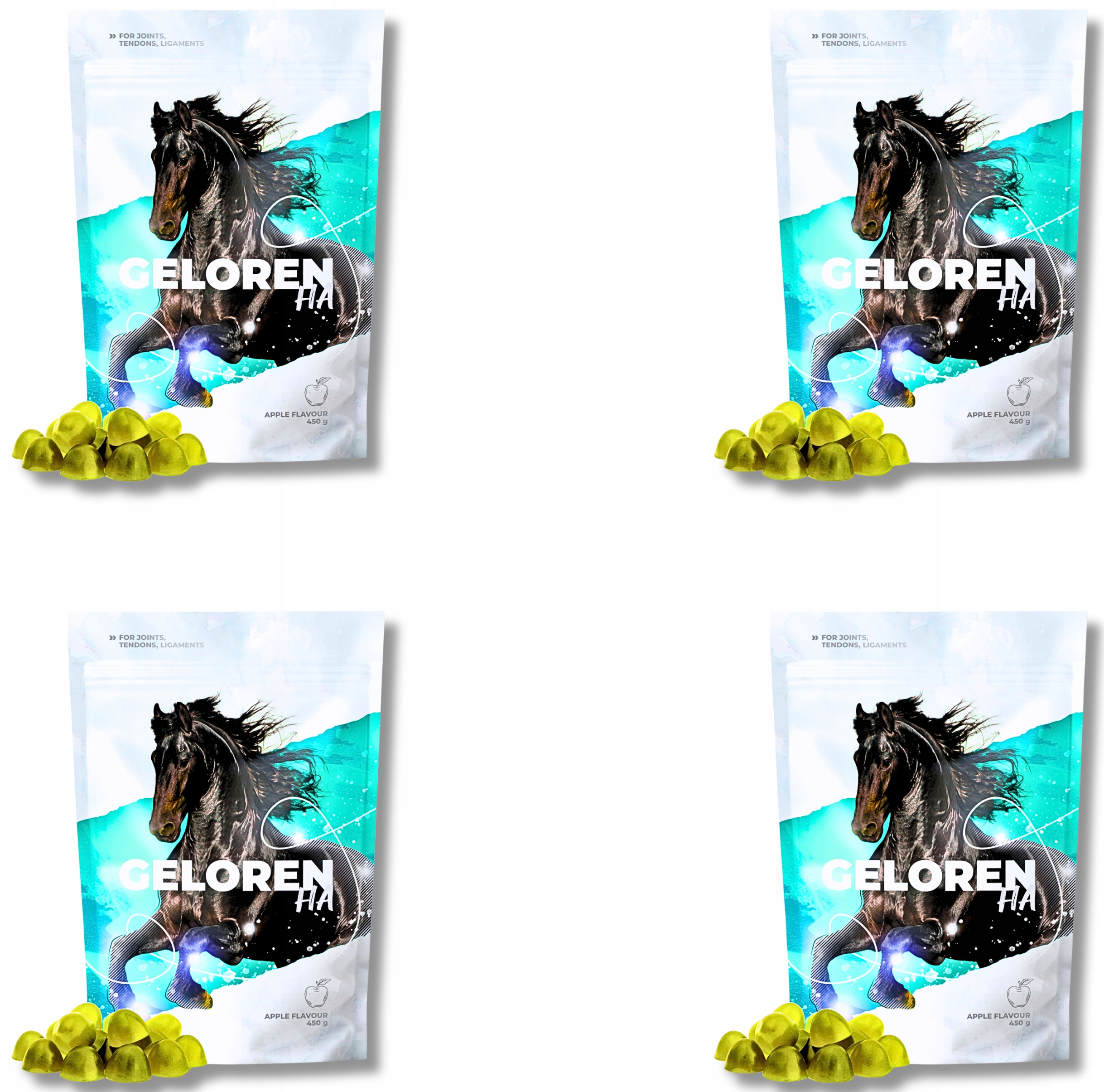 Contipro Geloren Horse HA jablkové želé 0,45 kg