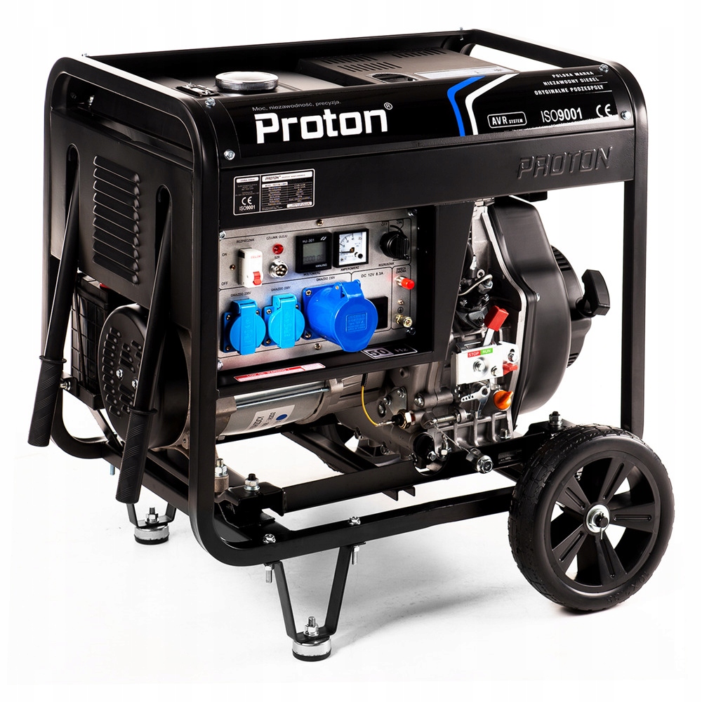 Prenosný jednofázový dieselový generátor Proton 7500 W