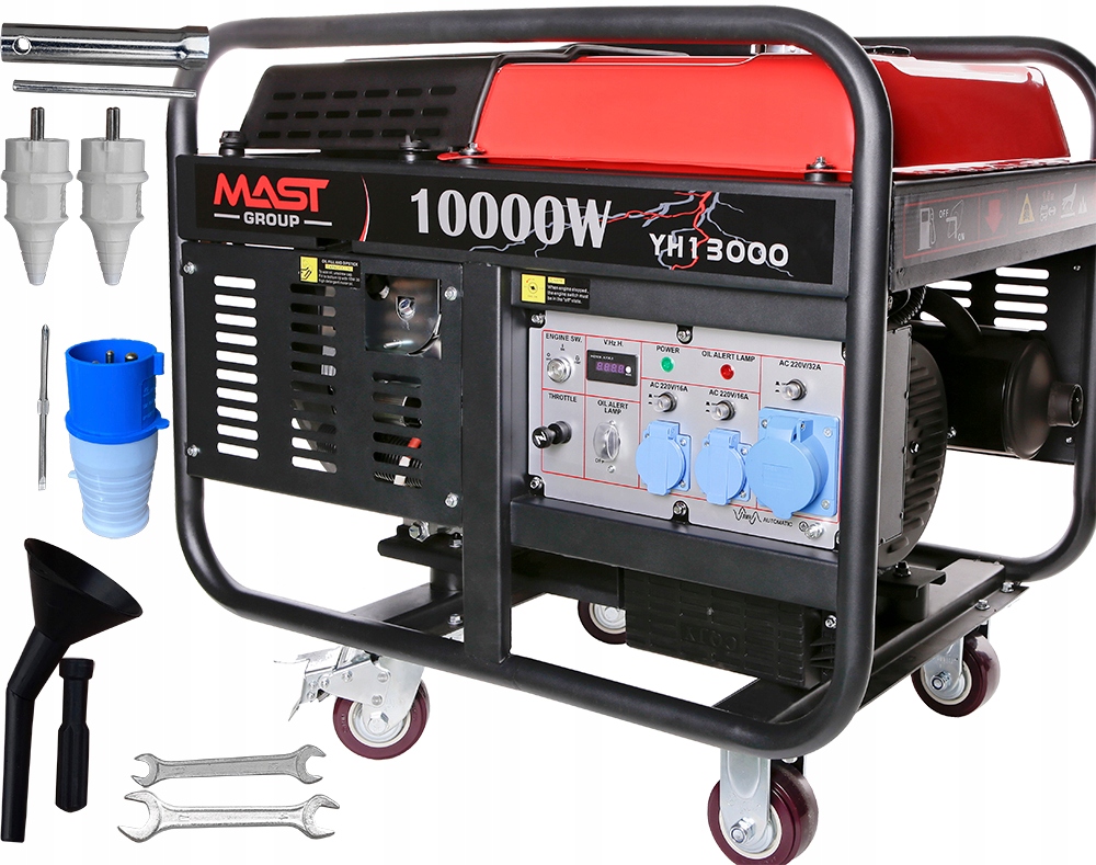 Prenosný jednofázový benzínový generátor Metcor 11000 W