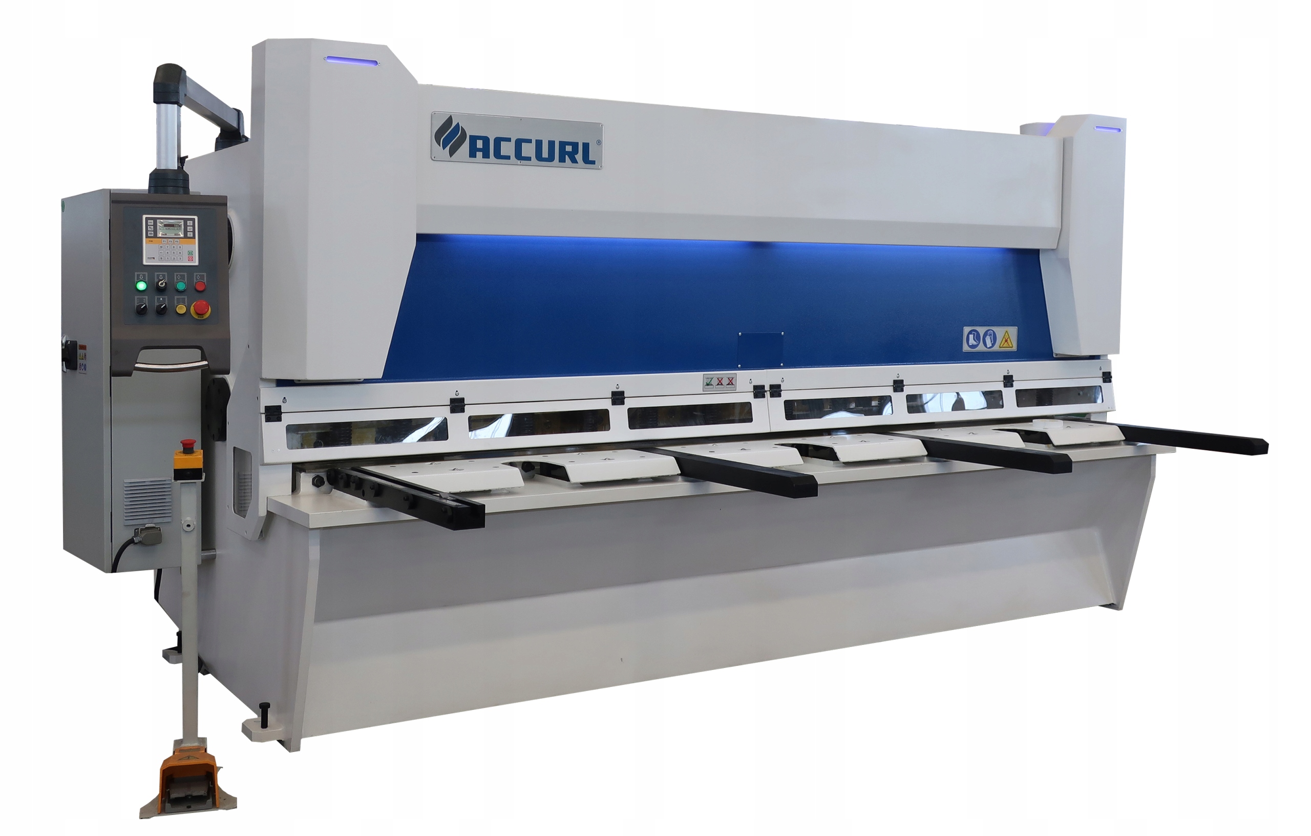 CNC MASTER hydraulické nožnice 10 mm x 3 200 mm