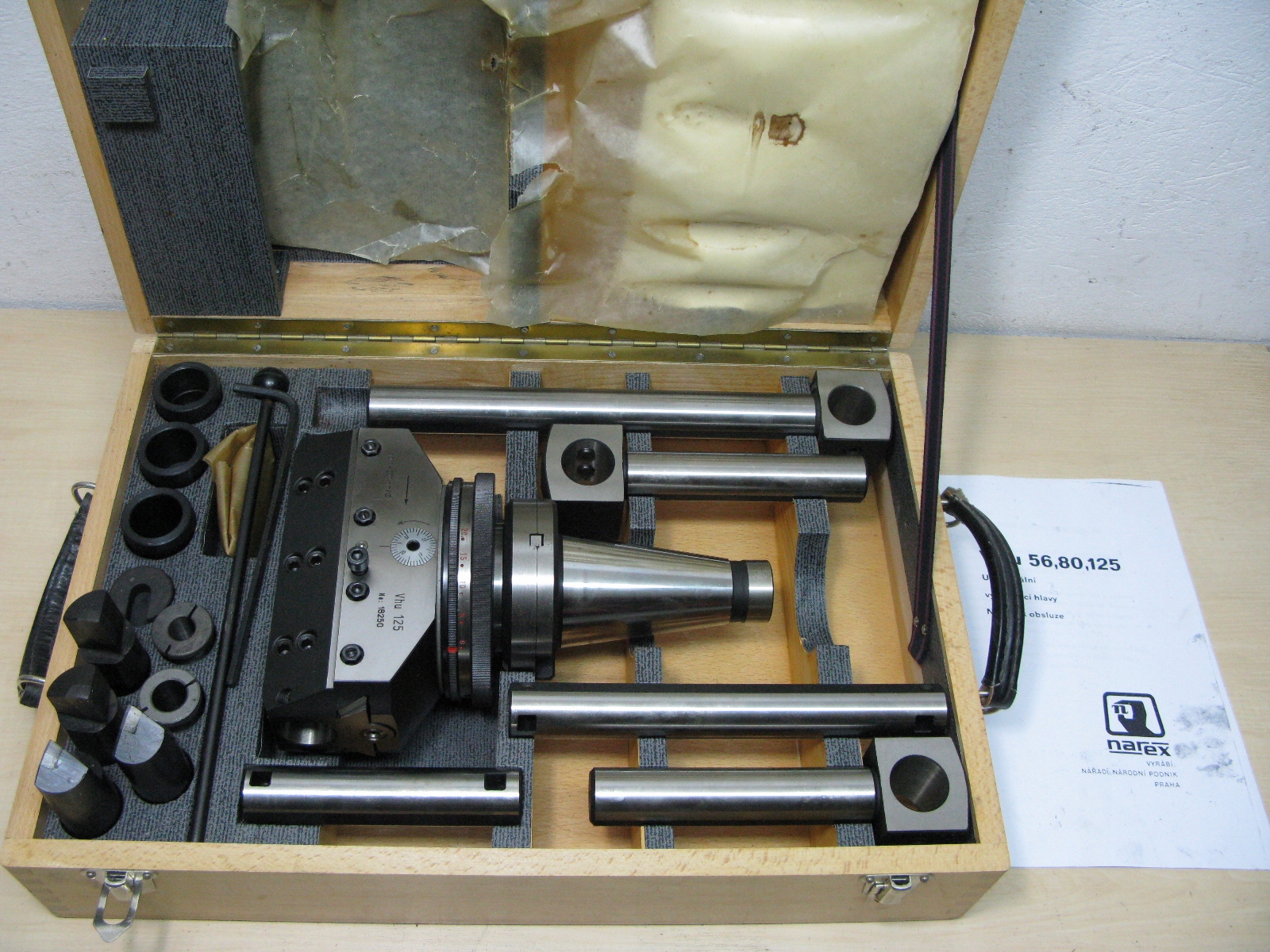 Vyvrtávacia hlava VHU125 automatické vyvrtávanie