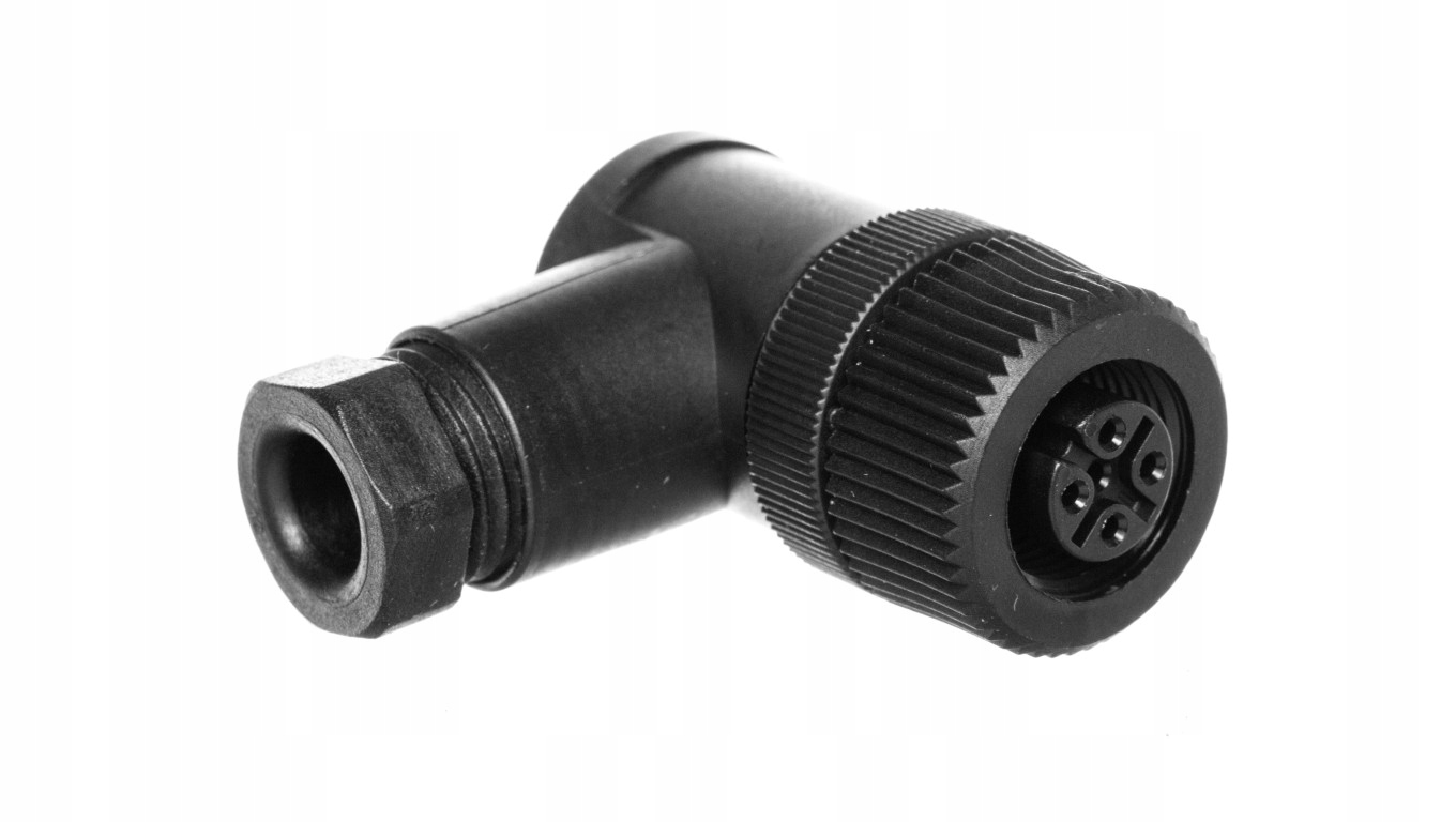 Uhlová zásuvka 4P M12 Pg7 4-6mm SACC-M12FR-4CON-PG
