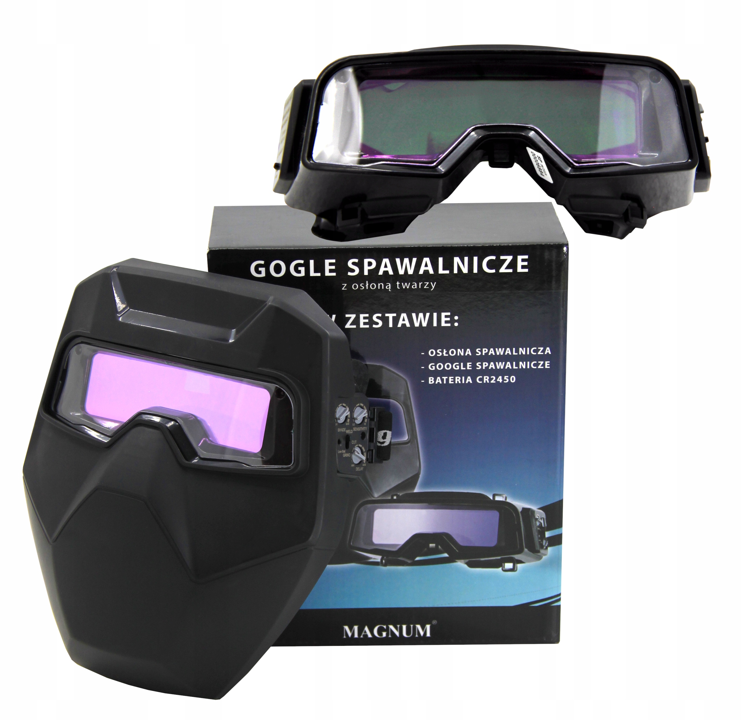 Automatické zváračské okuliare s krytom MAGNUM MIG