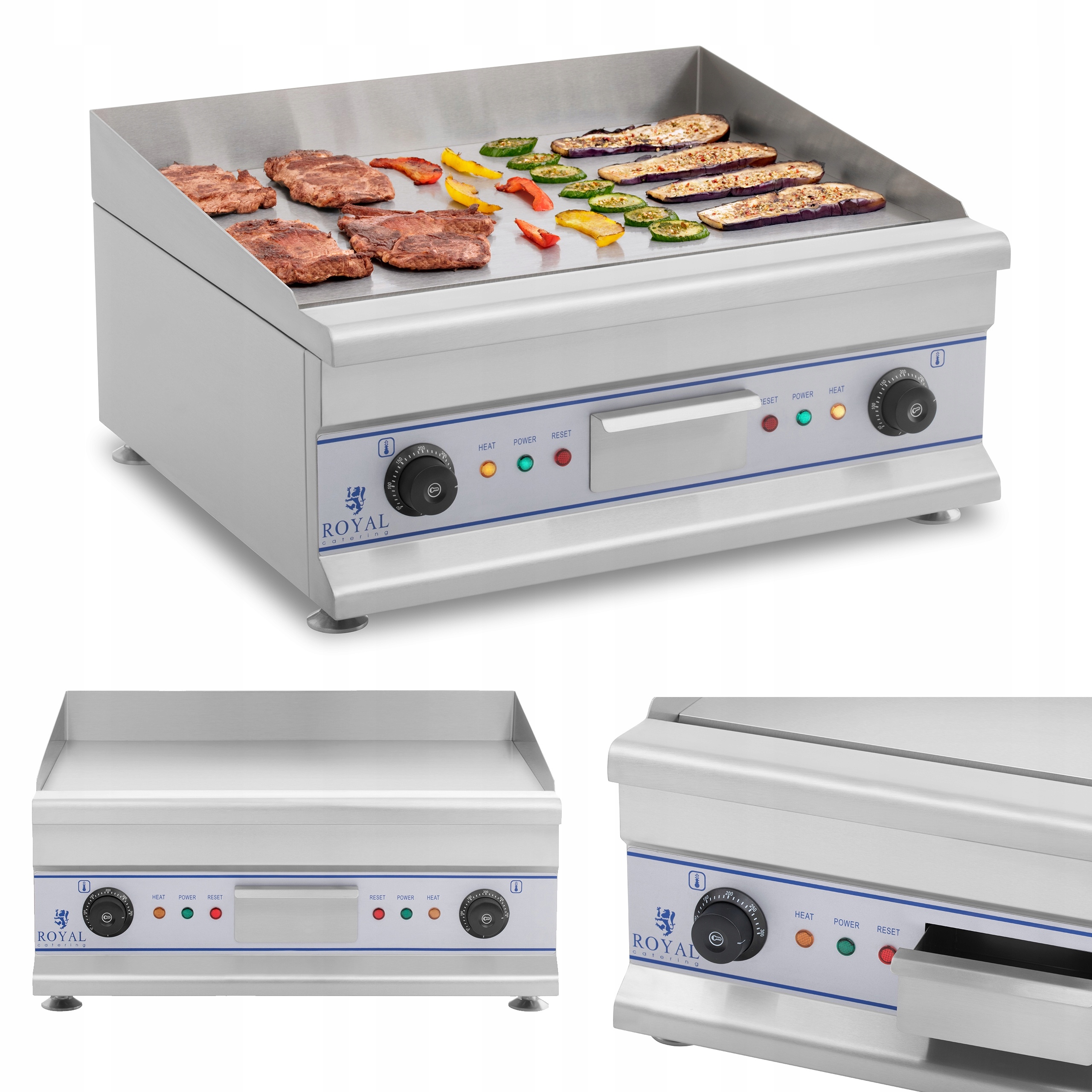 Dvojitý elektrický gril ROYAL CATERING RCG 60H