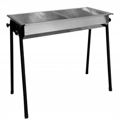 Gril na drevené uhlie 77x38 cm Patio HENDI