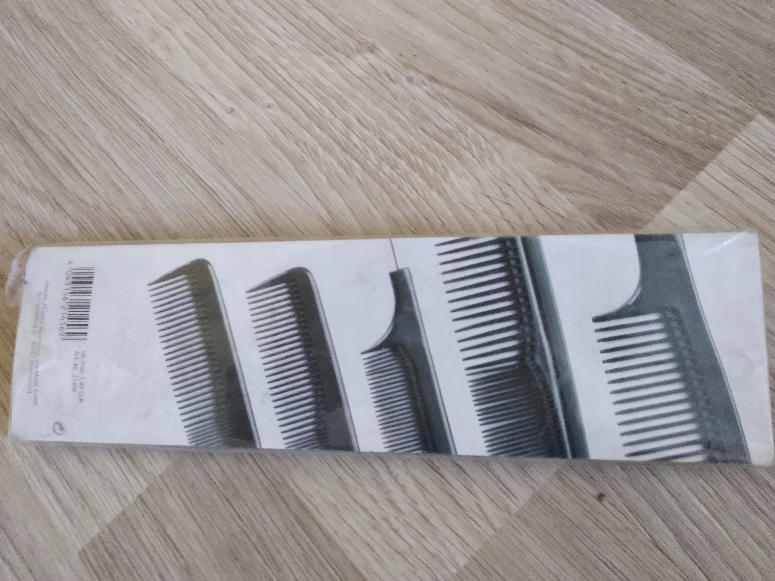 Nemecké hrebene 5 ks x 20 sád