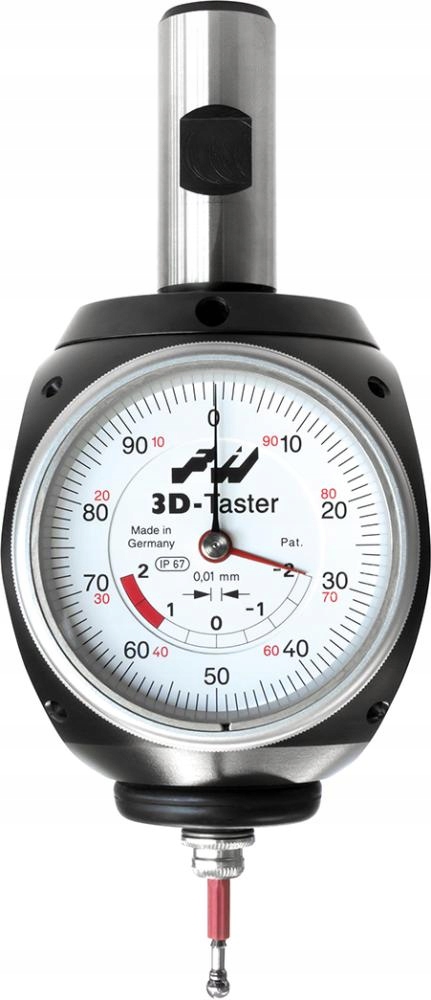 3D snímač ciferníka IP67 Fi 20 mm stopka